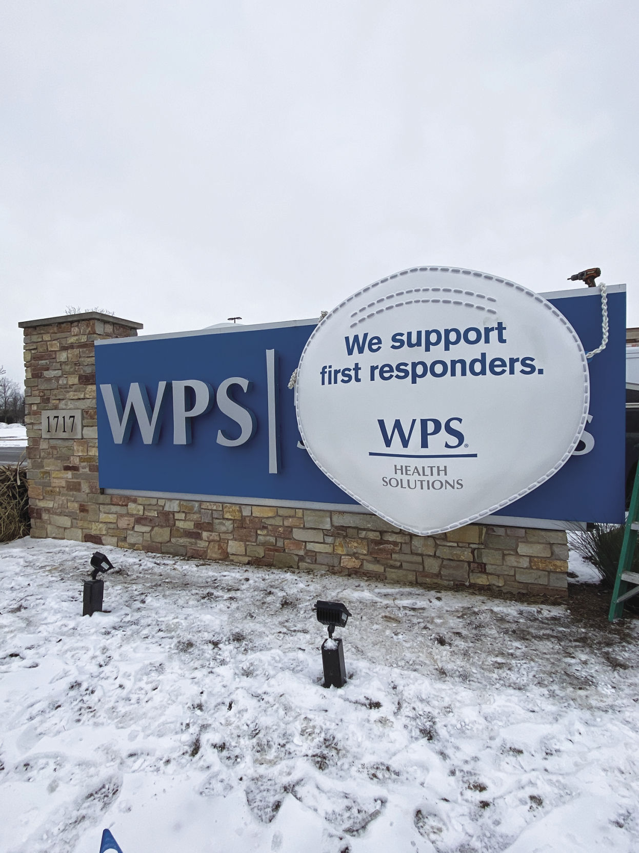 Close Up of WPS Sign